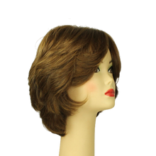 Load image into Gallery viewer, Linda Light Brown With Blonde Highlights MULTI-DIRECTIONAL Skin Top Size L PRE-CUT