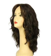 Load image into Gallery viewer, Katrina EXTRA LONG Deep Dark Brown With Brown Highlights MULTI-DIRECTIONAL Size M