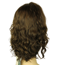 Load image into Gallery viewer, Avalon fall wavy DARK BROWN WITH LIGHT BROWN HIGHLIGHTS MONO-DIRECTIONAL TOP SIZE S