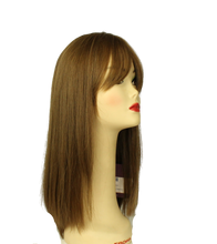 Load image into Gallery viewer, Pre-cut Rina Light Brown With Warm Blonde Highlights Multi-Directional Skin Top Size L
