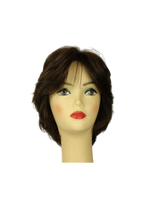 Load image into Gallery viewer, Linda Medium-Brown With Red Tones Multi-Directional Skin Top Size S