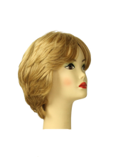 Load image into Gallery viewer, Linda BLONDE With Highlights MULTI-DIRECTIONAL Skin Top Size S PRE-CUT