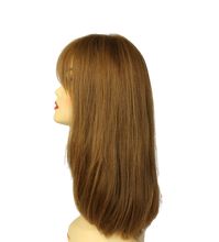 Load image into Gallery viewer, Pre-cut Rina Light Brown With Warm Blonde Highlights Multi-Directional Skin Top Size L