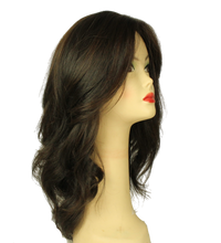 Load image into Gallery viewer, Katrina EXTRA LONG Deep Dark Brown With Red Highlights MULTI-DIRECTIONAL Size M