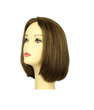 Load image into Gallery viewer, CARRE LIGHT BROWN WITH ASH BLONDE HIGHLIGHTS MONO-DIRECTIONAL TOP SIZE L