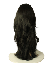 Load image into Gallery viewer, Rina EXTRA LONG DARK Black MULTI-DIRECTIONAL Skin Top Size M PRE-CUT