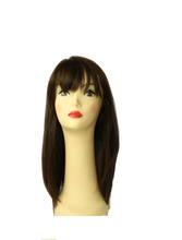 Load image into Gallery viewer, Pre-cut Rina Dark Brown Multi-Directional Skin Top Size L