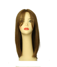 Load image into Gallery viewer, Pre-cut Rina Light Brown With Blonde Highlights Multi-Directional Skin Top Size M