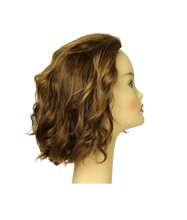 Load image into Gallery viewer, CARRE LIGHT BROWN WITH ASH BLONDE HIGHLIGHTS MONO-DIRECTIONAL TOP SIZE L