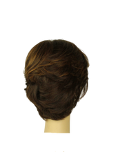 Load image into Gallery viewer, Linda warm Brown with reddish highlights MULTI-DIRECTIONAL Skin Top Size m PRE-CUT