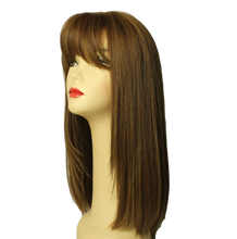 Load image into Gallery viewer, Pre-cut Rina Light Brown With Warm Blonde Highlights Multi-Directional Skin Top Size M