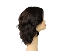 Load image into Gallery viewer, Shlomit Dark Brown With Reddish Highlights Skin Top Size M