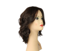 Load image into Gallery viewer, Shlomit Dark Brown With Reddish Highlights Skin Top Size M