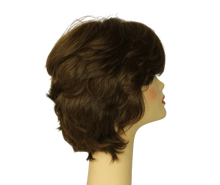 Load image into Gallery viewer, Linda Light Brown With Reddish Highlights Multi-Directional Skin Top Size M