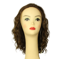 Load image into Gallery viewer, Avalon fall wavy LIGHT BROWN WITH BLENDED LOWLIGHTS AND HIGHLIGHTS MONO-DIRECTIONAL TOP SIZE S