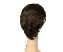 Load image into Gallery viewer, Shlomit Dark Brown With Warm Highlights Skin Top Size M