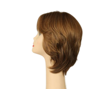 Load image into Gallery viewer, Shlomit Light Brown With Warm Highlights Skin Top Size S Pre-Cut