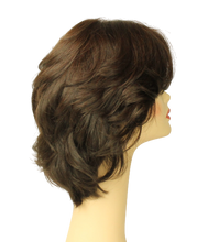 Load image into Gallery viewer, Olivia Deep Dark Brown With Red Highlights Multi-Directional Skin Top Size M