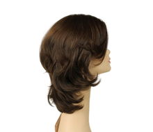 Load image into Gallery viewer, Shlomit Medium Brown With Highlights Skin Top Size S