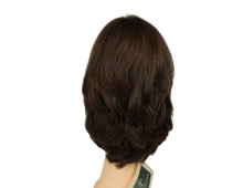 Load image into Gallery viewer, Shlomit Dark Brown With Warm Highlights Skin Top Size S