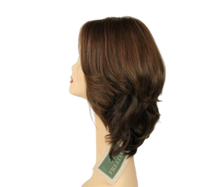 Load image into Gallery viewer, Shlomit Medium Brown With Blonde Highlights Skin Top Size M