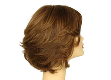 Load image into Gallery viewer, Dorothy Light Brown With Highlights Skin Top Size S Pre-Cut