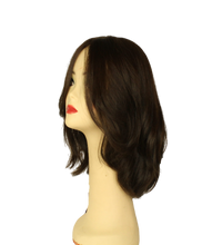 Load image into Gallery viewer, Riva PRE-CUT DARK BROWN WITH BROWN HIGHLIGHTS Skin Top Size S