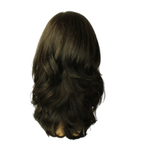 Load image into Gallery viewer, Mimi Deep Dark Brown With Red Highlights Multi-Directional Skin Top Size M