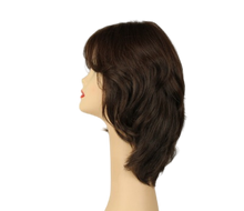 Load image into Gallery viewer, Shlomit Dark Brown Skin Top Size M