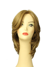 Load image into Gallery viewer, Shlomit Blonde With Highlights MULTI-DIRECTIONAL SKIN TOP SIZE S PRE-CUT