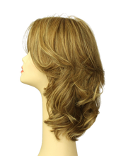 Load image into Gallery viewer, Shlomit Blonde With Highlights MULTI-DIRECTIONAL SKIN TOP SIZE S PRE-CUT