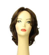 Load image into Gallery viewer, Shlomit Brown With Highlights Skin Top Size S pre-cut