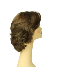 Load image into Gallery viewer, Shlomit Brown With Highlights Skin Top Size S pre-cut