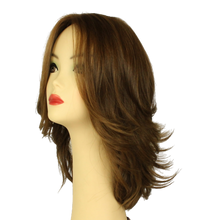 Load image into Gallery viewer, Riva PRE-CUT RALPH CAP Light brown with highlights Multi-Directional Skin Top Size M
