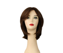 Load image into Gallery viewer, Regina Medium Brown With Blonde Highlights Multi-Directional Skin Top Size M