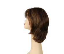 Load image into Gallery viewer, Regina Medium Brown With Blonde Highlights Multi-Directional Skin Top Size M
