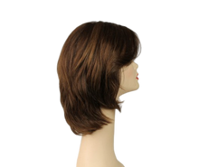 Load image into Gallery viewer, Regina Medium Brown With Blonde Highlights Multi-Directional Skin Top Size M