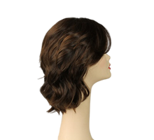 Load image into Gallery viewer, Regina Dark Brown With Warm Highlights Multi-Directional Skin Top Size M