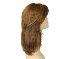 Load image into Gallery viewer, Friends Light Brown With Warm Blonde Highlights  Skin Top Size M Pre-Cut