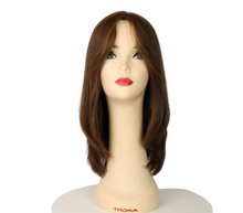 Load image into Gallery viewer, Rina Brown With Warm Highlights Multi-Directional Skin Top Size L