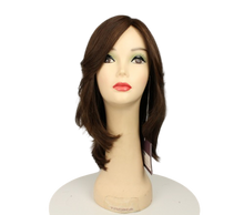 Load image into Gallery viewer, Friends Brown With Reddish Highlights Multi-Directional Skin Top Size S Pre-Cut