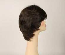 Load image into Gallery viewer, Dark Brown With Brown Highlights Linda Skin Top Size M