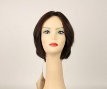 Load image into Gallery viewer, Dorothy Dark Brown With Red Highlights Multi-Directional Skin Top Size M