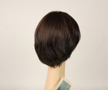 Load image into Gallery viewer, Dorothy Dark Brown With Red Highlights Multi-Directional Skin Top Size M