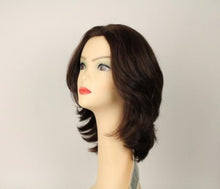 Load image into Gallery viewer, Shlomit Dark Brown With Red Highlights Skin Top Size M
