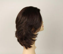 Load image into Gallery viewer, Shlomit Dark Brown With Red Highlights Skin Top Size M