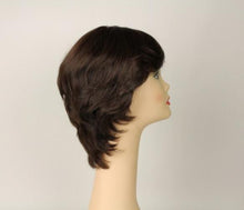 Load image into Gallery viewer, Shlomit Dark Brown With Red Highlights Skin Top Size M