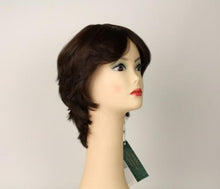 Load image into Gallery viewer, Shlomit Dark Brown With Red Highlights Skin Top Size M