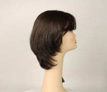 Load image into Gallery viewer, Shlomit  Dark Brown With Brown Highlights Skin Top Size S