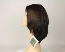 Load image into Gallery viewer, Shlomit Dark Brown With Brown Highlights Skin Top Size S